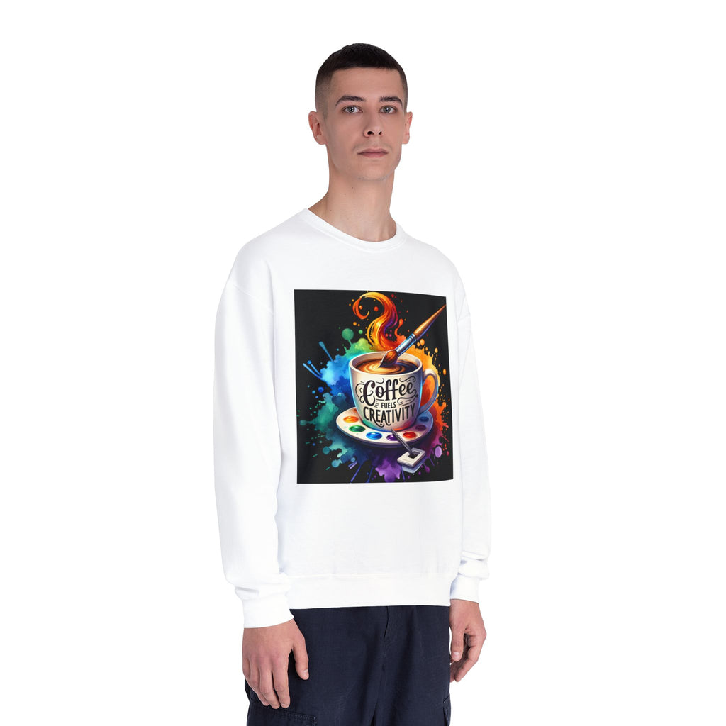 Coffee Fuels Creativity Crewneck Sweatshirt