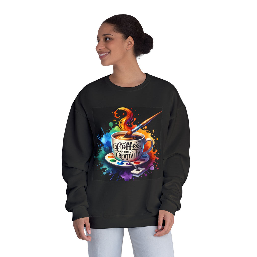 Coffee Fuels Creativity Crewneck Sweatshirt