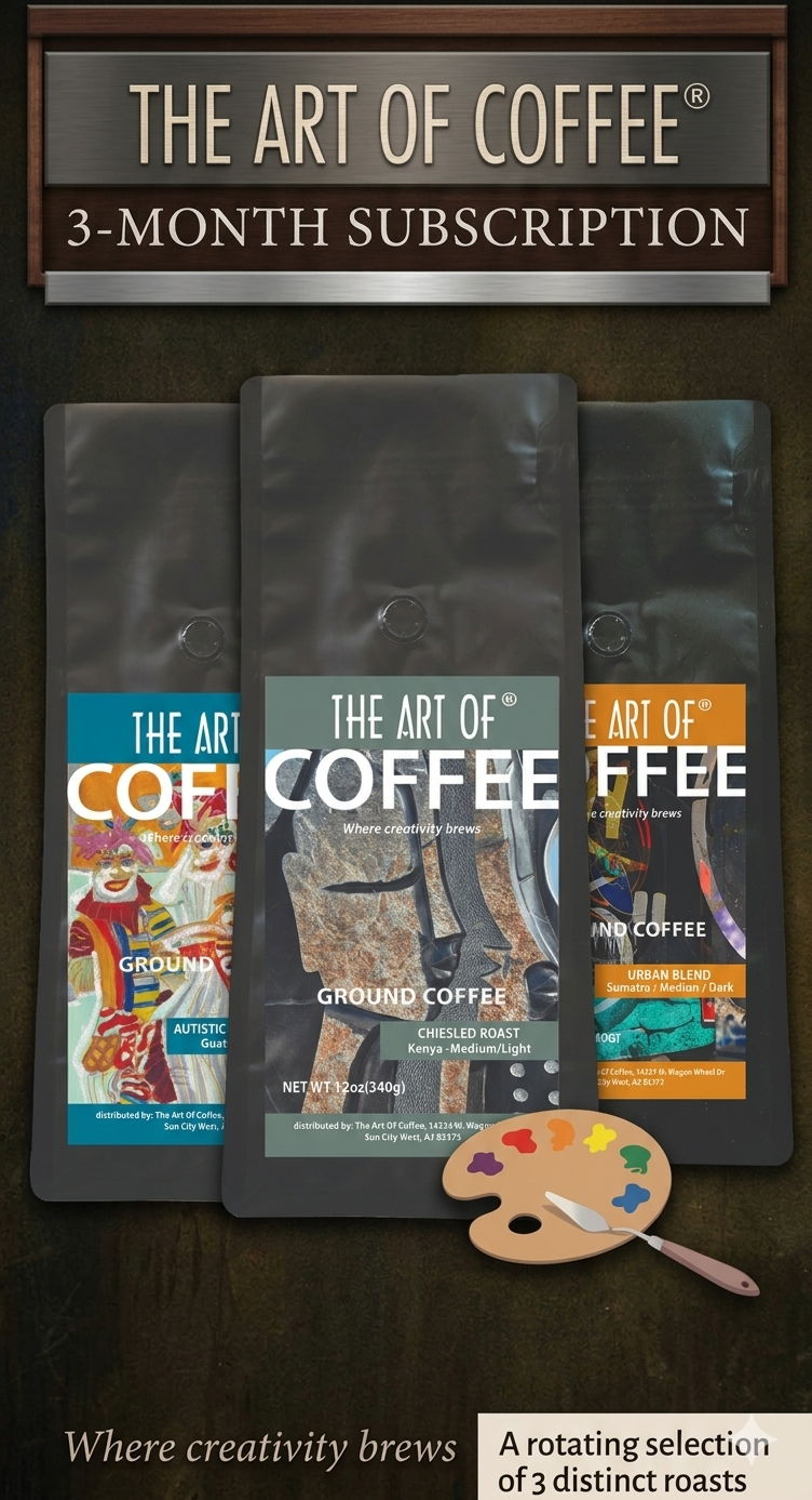 The Art of Coffee: 3-Month Experience - Kenya, Guatemala and Sumatra