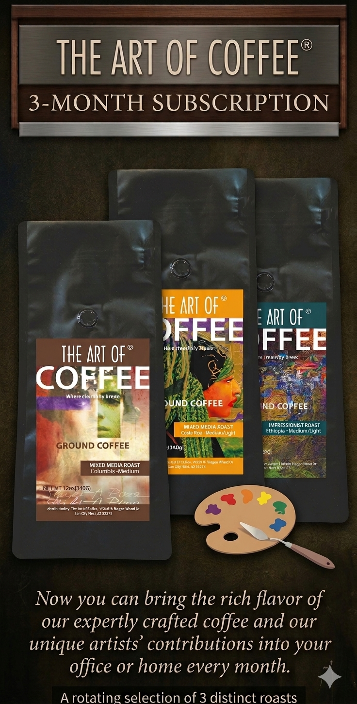 The Art of Coffee: 3-Month Experience - Ethiopia, Columbia and Costa Rica